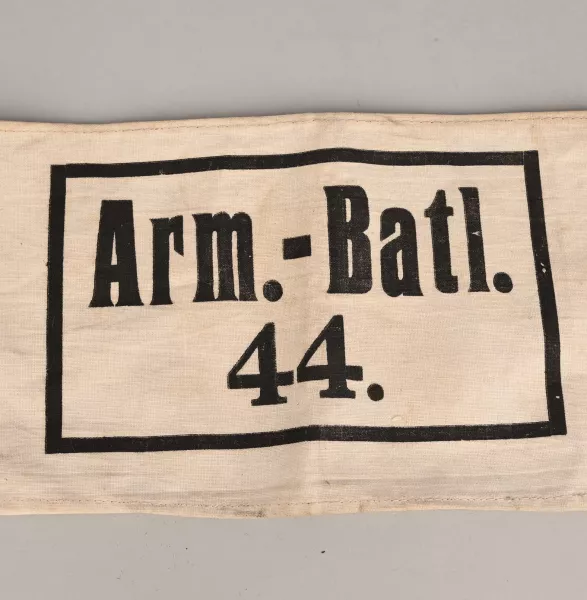Prussian WW1 Armband for the "Arm.-Batl. 44" Visuel 1 principal